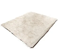 PupProtector Waterproof Throw Blanket White W/Brown Accents Original 9 PupProtector Waterproof Throw Blanket White W/Brown Accents Original -UPCO Popular Shop TAD1325 C