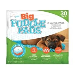 Tevra BIG Puddle Pads Training Pads For Dogs 30 Ct