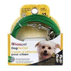 Boss Pet Dog Tie Out Cable -UPCO Popular Shop Tie Out S WEB