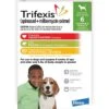 Trifexis Chewable Flea & Heartworm Tablets For Dogs 20.1-40 Lbs 6 Pack