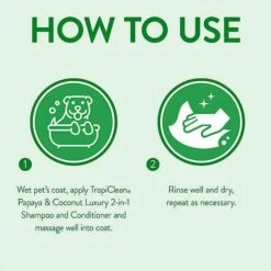 TropiClean Deodorizing Aloe & Coconut Pet Shampoo 20 Oz -UPCO Popular Shop Tropiclean 2 1 Info 2 1