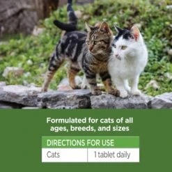 Vetality Naturals Oral Flea & Tick Chews For Cats 120 Ct -UPCO Popular Shop Vet Naturals Oral Chews Cat Directions for Use