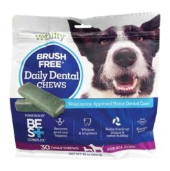 Vetality Brush Free® Daily Dental Chews 30 Ct
