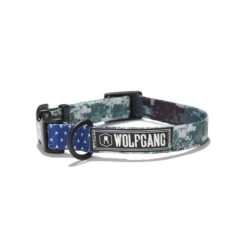 WOLFGANG Digital Camo Americana Dog Collar -UPCO Popular Shop Web DigitalDog Collar SM