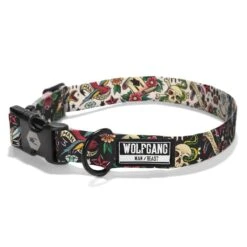 WOLFGANG Vintage Tattoo Dog Collar