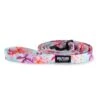 Wolfgang DigiFloral Light Blue, Purple & Pink Dog Leash -UPCO Popular Shop Wolfgang DigiFloral Dog Leash