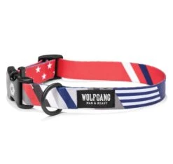 Wolfgang USA National Red, White & Blue Dog Collar