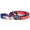 Wolfgang USA National Red, White & Blue Dog Leash -UPCO Popular Shop Wolfgang US National Leash