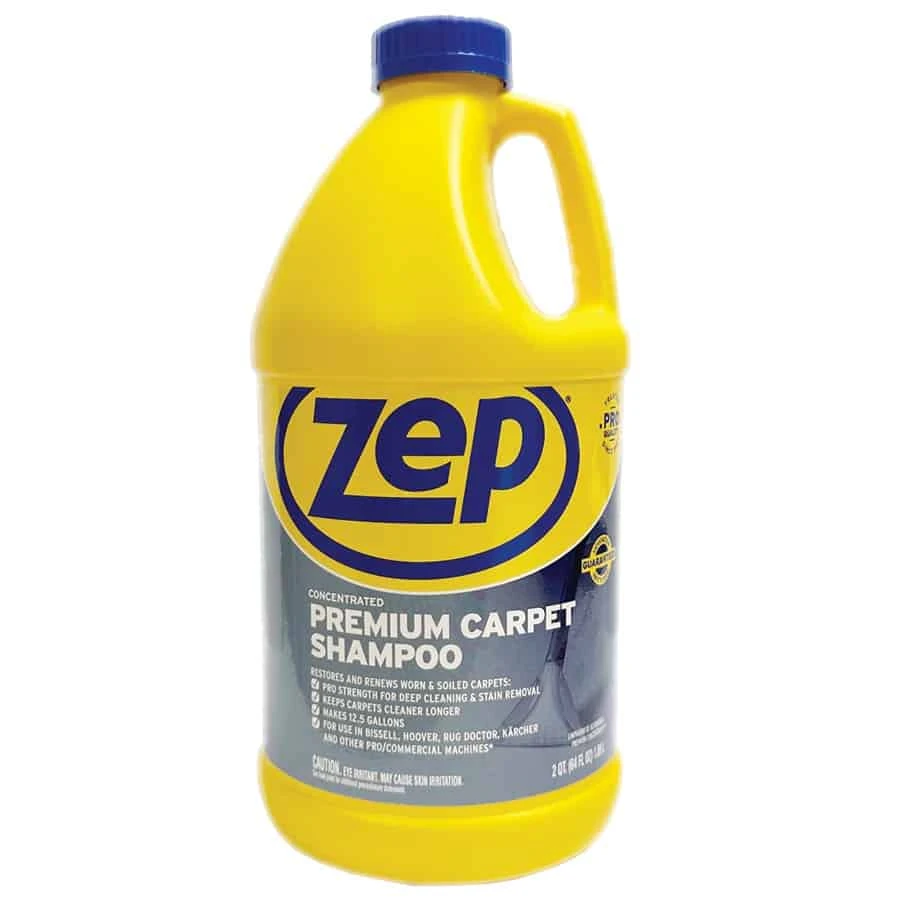 ZEP Concentrated Premium Carpet Shampoo 2 Qt 3 ZEP Concentrated Premium Carpet Shampoo 2 Qt