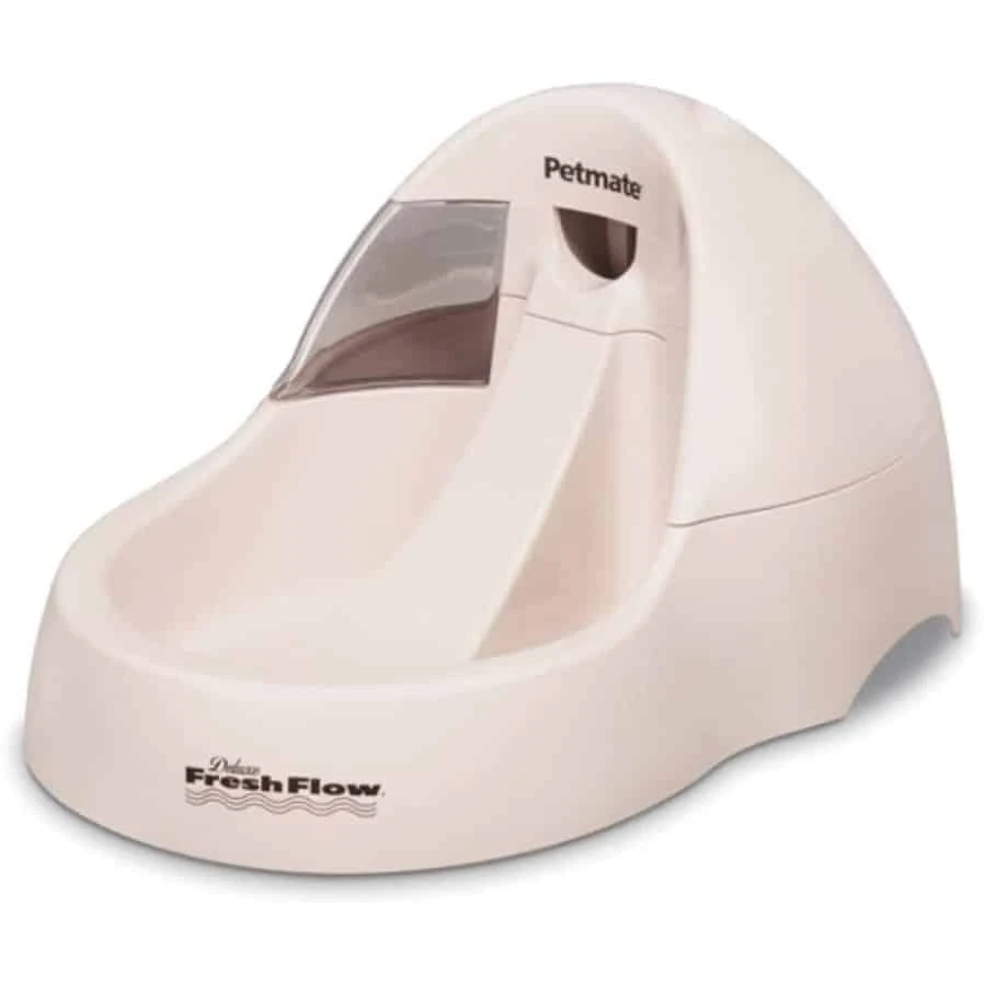 Petmate Deluxe Fresh Flow Purifying Water Pet Fountain – Large 3 Petmate Deluxe Fresh Flow Purifying Water Pet Fountain – Large