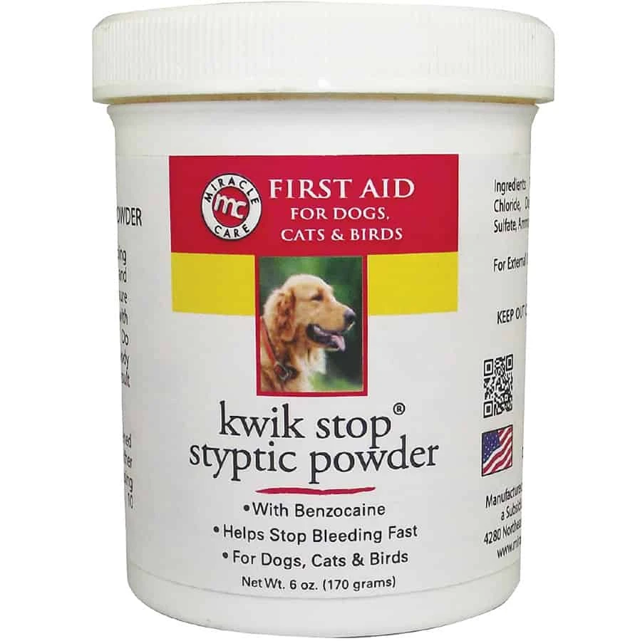Kwik Stop Blood Stop Powder 6 Oz 3 Kwik Stop Blood Stop Powder 6 Oz