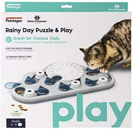 Petstages Rainy Day Puzzle & Play Toy 6 Petstages Rainy Day Puzzle & Play Toy - Image 4