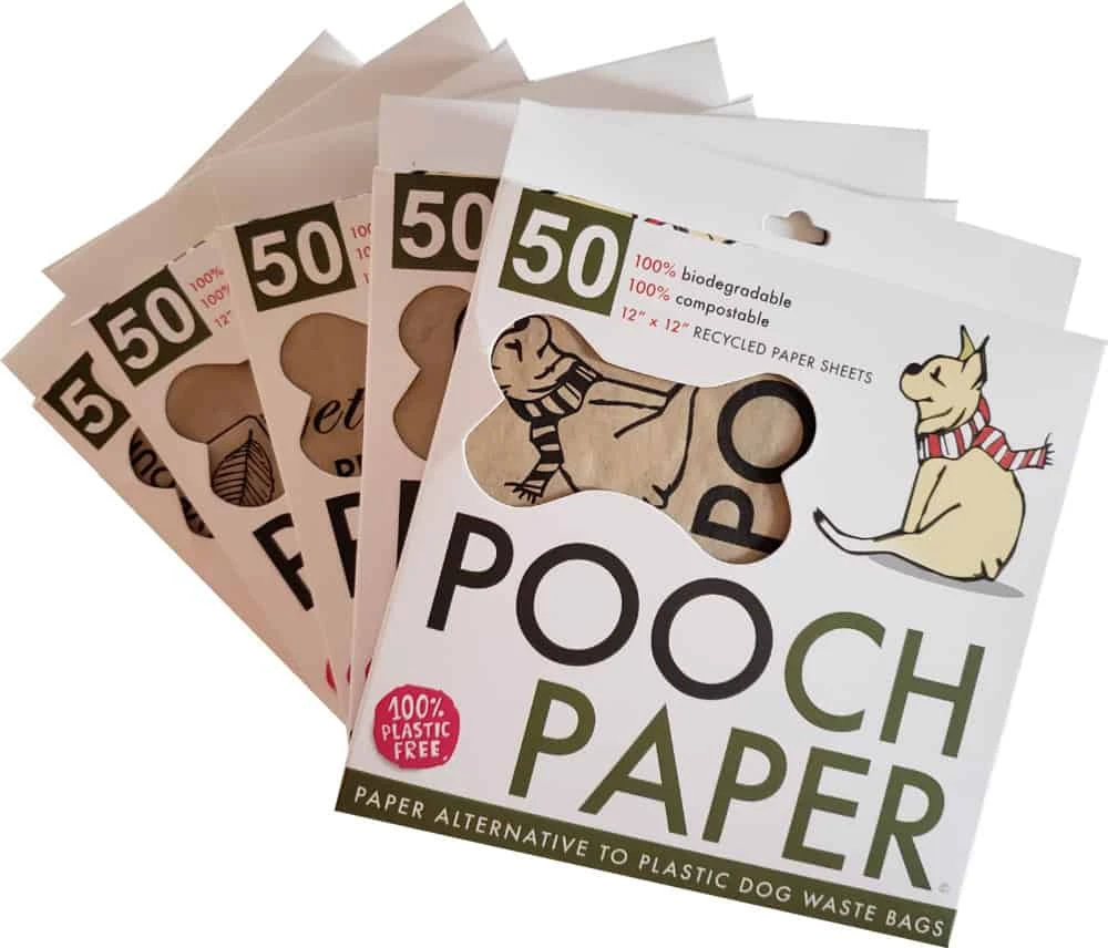 Pooch Paper Eco Friendly Dog Waste Sheet 12″x12″ 50ct 3 Pooch Paper Eco Friendly Dog Waste Sheet 12″x12″ 50ct