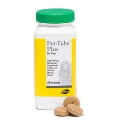 ZOETIS Pet-Tabs Plus Vitamin Supplement 60 Ct