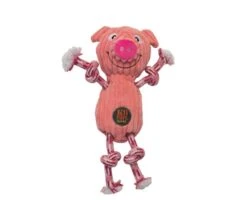 Outward Hound Charming Pet Ranch Roperz Pig Dog Toy
