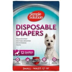 Simple Solution Disposable Diapers Small 12 Ct