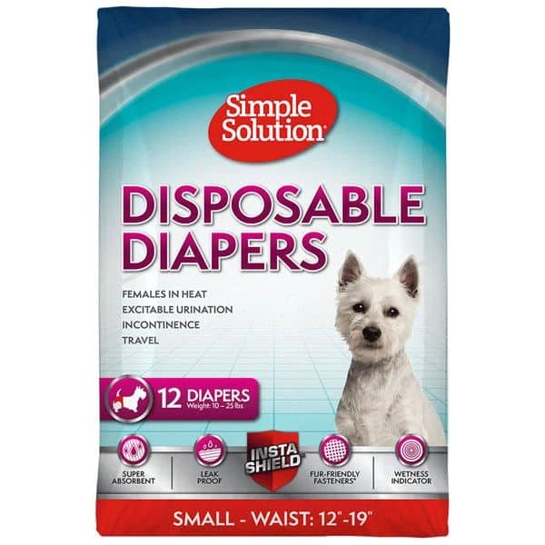 Simple Solution Disposable Diapers Small 12 Ct 3 Simple Solution Disposable Diapers Small 12 Ct