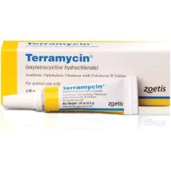 ZOETIS Terramycin® Antibiotic Ophthalmic Ointment 1/8 Oz (3.5g) Tube