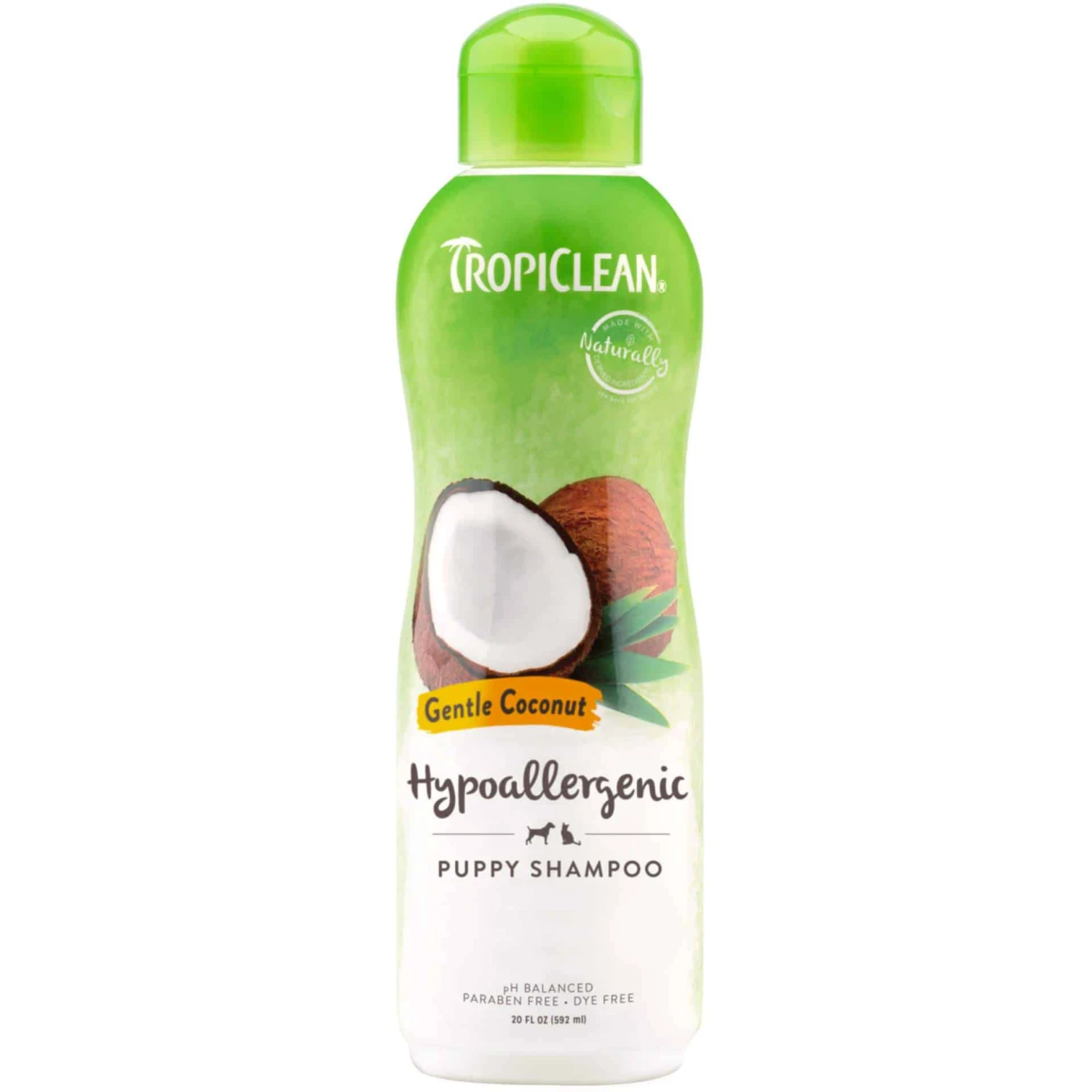 TropiClean Hypo-Allergenic Gentle Coconut Puppy & Kitten Shampoo 20 Oz 3 TropiClean Hypo-Allergenic Gentle Coconut Puppy & Kitten Shampoo 20 Oz