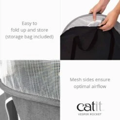 Catit Vesper Rocket Cat Play Hideout -UPCO Popular Shop vesper rocket 3