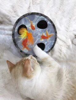 Outward Hound Petstages Hide & Seek Wobble Pond Cat Toy -UPCO Popular Shop wobble pond 2