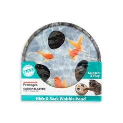 Outward Hound Petstages Hide & Seek Wobble Pond Cat Toy -UPCO Popular Shop wobble pond 3